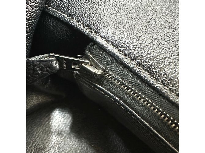 Borsa Tote Hermès Birkin 35 Nero - vista 11