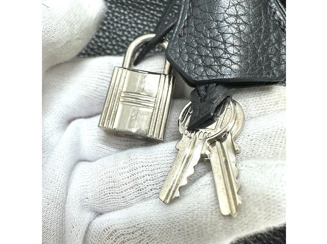 Borsa Tote Hermès Birkin 35 Nero - vista 16