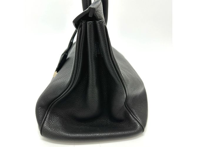 Borsa Tote Hermès Birkin 35 Nero - vista 3