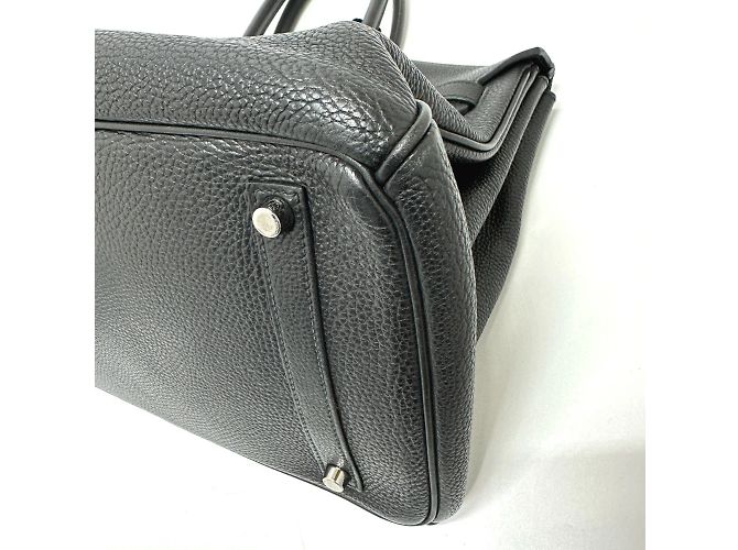 Borsa Tote Hermès Birkin 35 Nero - vista 6