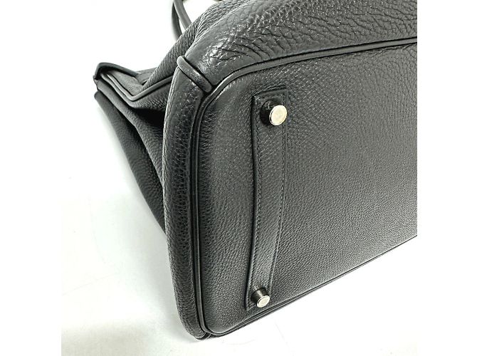 Borsa Tote Hermès Birkin 35 Nero - vista 7