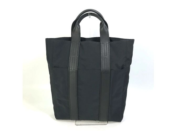 Borsa a mano/tote bag Hermès Acapulco Cabas MM Nero - vista 2
