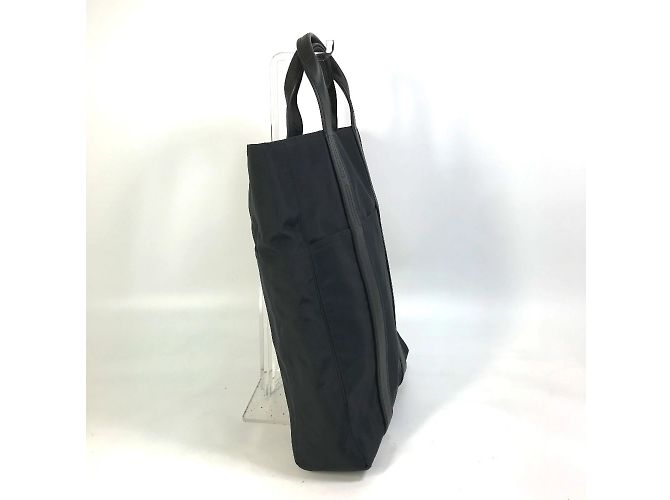 Borsa a mano/tote bag Hermès Acapulco Cabas MM Nero - vista 3