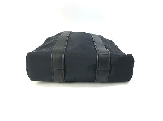 Borsa a mano/tote bag Hermès Acapulco Cabas MM Nero - vista 5