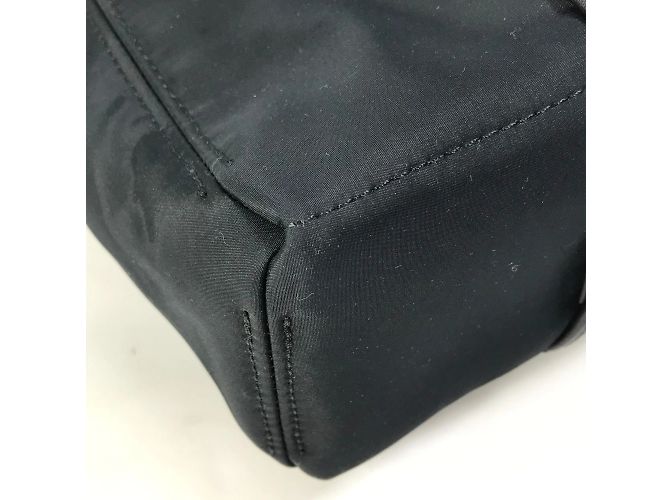 Borsa a mano/tote bag Hermès Acapulco Cabas MM Nero - vista 6