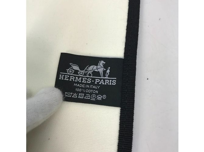 Borsa a spalla con stampa leopardata Hermès Nero Blu navy - vista 13