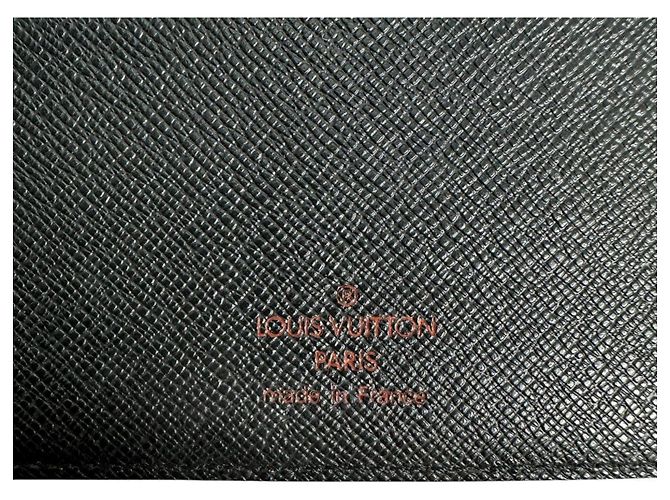 Couverture de planificateur MM en cuir Epi Louis Vuitton Noir - vue 15
