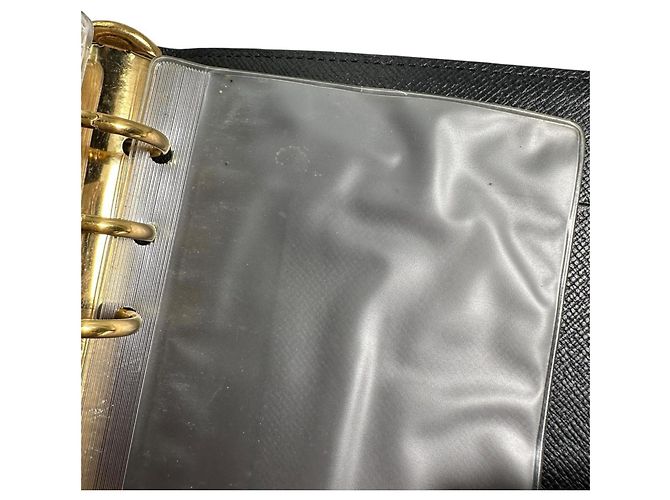Couverture de planificateur MM en cuir Epi Louis Vuitton Noir - vue 9