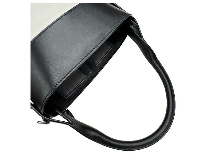 Borsa a Spalla Ouverture 1BE015 di Prada Nero Bianco - vista 11