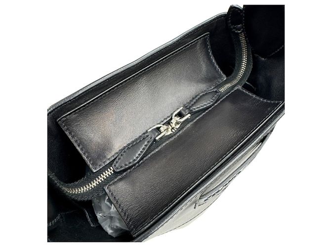 Borsa a Spalla Ouverture 1BE015 di Prada Nero Bianco - vista 12