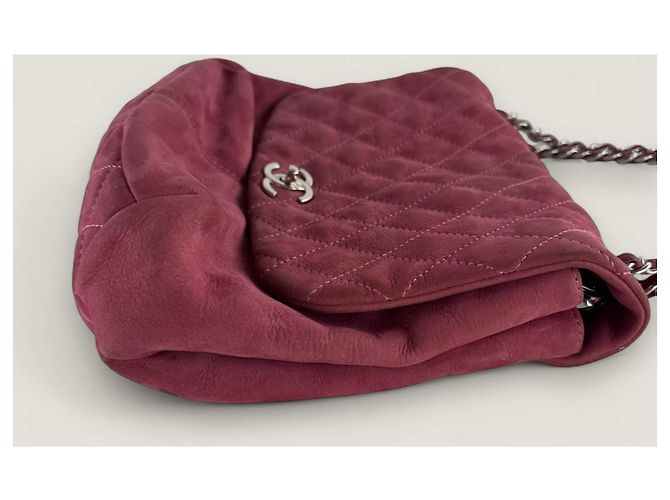 Timeless Borsa a tracolla in caviar morbido Chanel rosa - vista 12