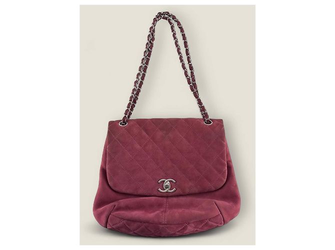 Timeless Borsa a tracolla in caviar morbido Chanel rosa - vista 14