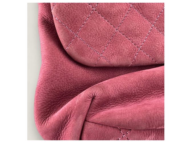 Timeless Borsa a tracolla in caviar morbido Chanel rosa - vista 7