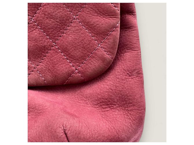 Timeless Borsa a tracolla in caviar morbido Chanel rosa - vista 8