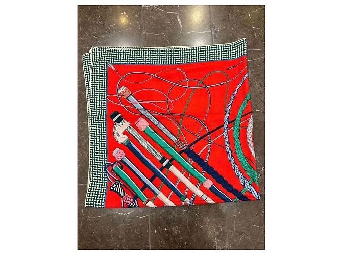 Kelly Hermès Kaschmirschal 140 Mehrfarben - Ansicht 2