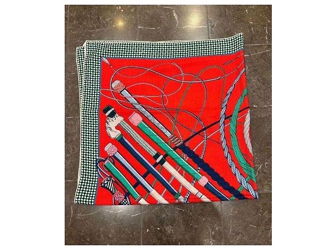 Kelly Hermès Kaschmirschal 140 Mehrfarben - Ansicht 8
