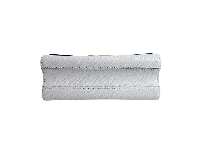 Borsa a Spalla Louis Vuitton Twist MM Bianco - vista 5
