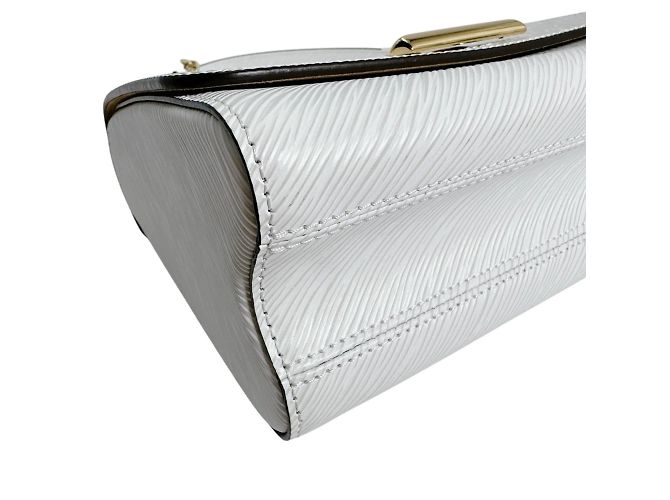 Borsa a Spalla Louis Vuitton Twist MM Bianco - vista 6