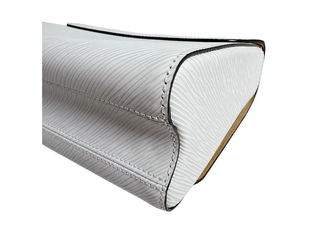 Borsa a Spalla Louis Vuitton Twist MM Bianco - vista 7