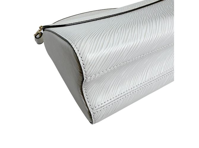 Borsa a Spalla Louis Vuitton Twist MM Bianco - vista 8