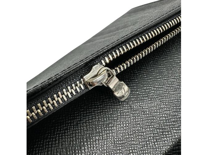 Brazza Louis Vuitton Damier Graphite Bi-fold Wallet Brown Black - view 10