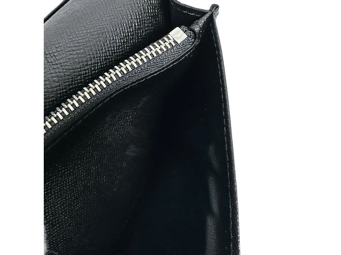 Brazza Louis Vuitton Damier Graphite Bi-fold Wallet Brown Black - view 9
