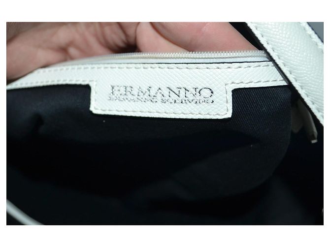 Borsa a mano Ermanno Scervino bianca in pelle vegana Bianco - vista 10