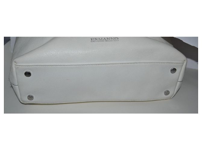 Borsa a mano Ermanno Scervino bianca in pelle vegana Bianco - vista 8