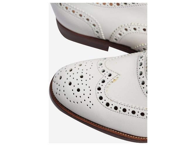 Brogues bianchi Church's - taglia EU 35.5 Bianco - vista 5