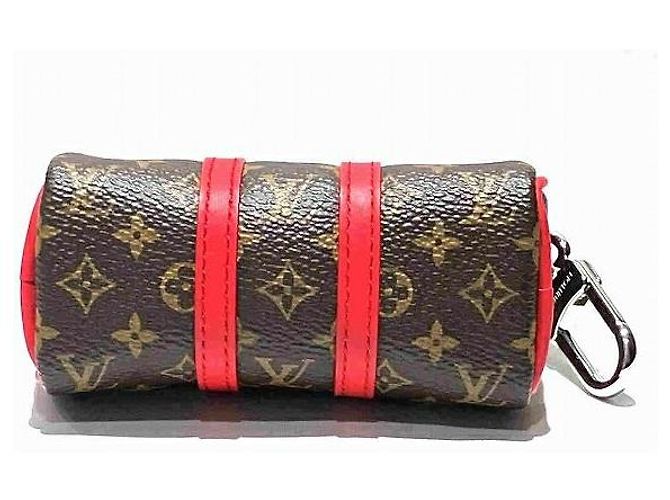 Charm Portachiavi Mini Keepall Monogram Louis Vuitton Marrone - vista 3
