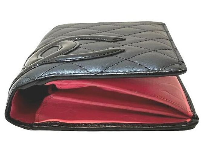 Cartera Larga Línea Cambon de Chanel Negro - vista 9