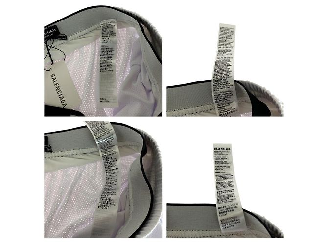 Balenciaga Logo Mesh Polyester Shorts - view 4