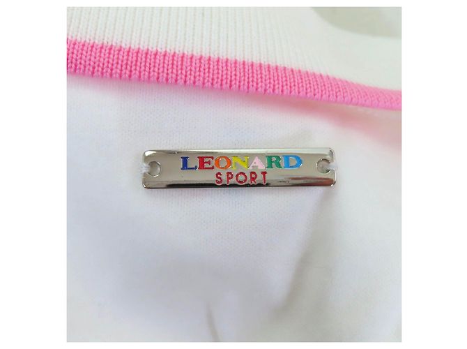 Autre Marque LEONARD SPORT Einteiler aus Baumwolle Weiß - Ansicht 8