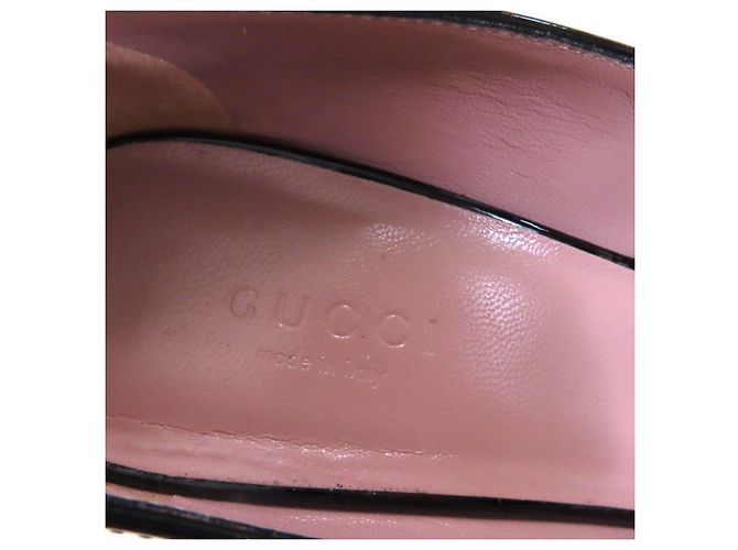 Lackleder-Pumps Gucci 388314 Schwarz - Ansicht 10