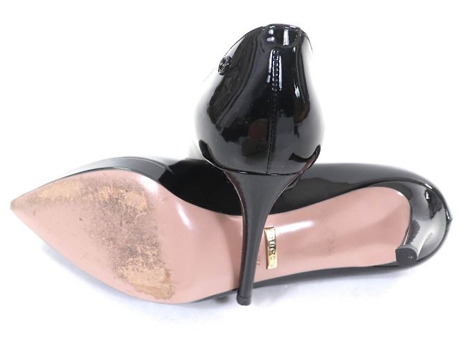 Lackleder-Pumps Gucci 388314 Schwarz - Ansicht 7