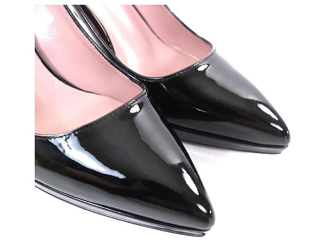 Lackleder-Pumps Gucci 388314 Schwarz - Ansicht 8