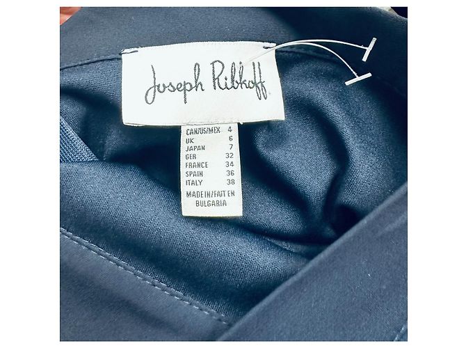 Falda de lunares Joseph Ribkoff azul marino - vista 4
