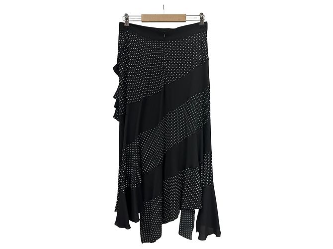 Falda de lunares Joseph Ribkoff negra Negro - vista 6