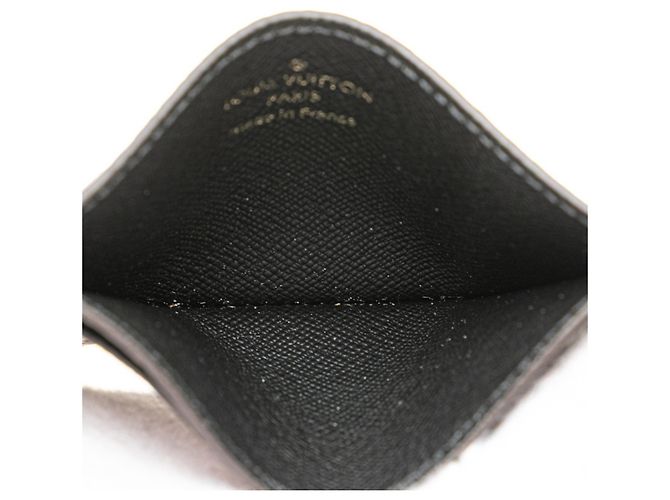 Tarjetero Monogram Reverse Louis Vuitton Castaño Beige - vista 4