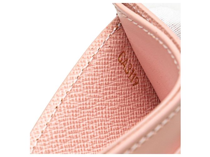 Tarjetero Louis Vuitton Damier Porte Carte Sample Studs Castaño Rosa - vista 8