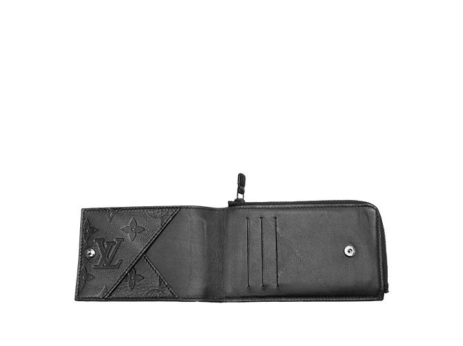 Portafoglio ibrido Monogram Shadow Louis Vuitton Nero - vista 7