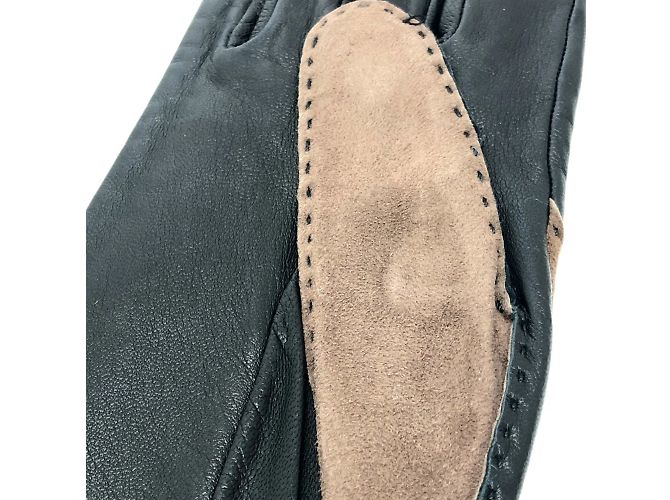 Braune Lederhandschuhe für Damen von Hermès - Ansicht 5
