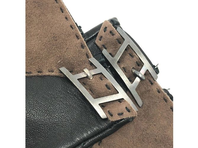 Braune Lederhandschuhe für Damen von Hermès - Ansicht 6