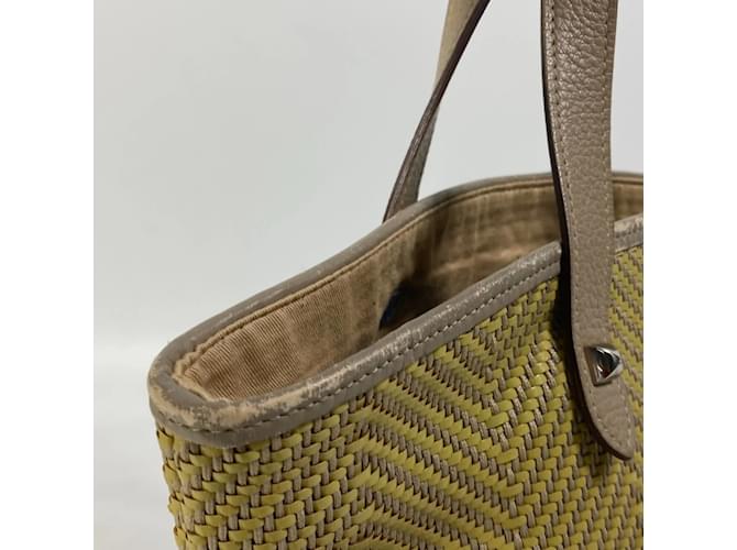 Hermès Borsa Hermes Kaba Chennai PM Giallo - vista 10