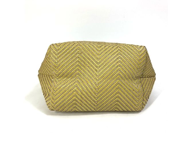 Hermès Borsa Hermes Kaba Chennai PM Giallo - vista 5
