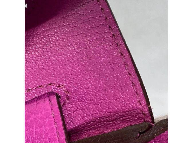 Borsa Tote Hermès Birkin 30 in Rosa Magnolia - vista 15