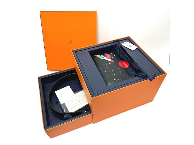 Hermès Borsa a Spalla Amaris Rocket/Space HERMES Nero - vista 14