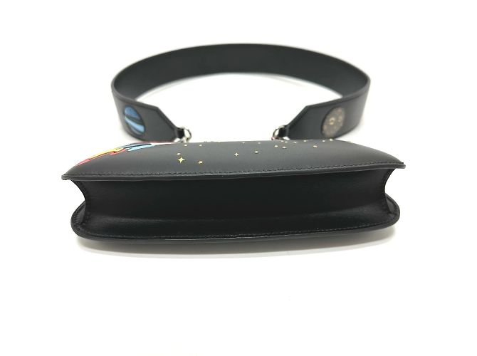 Hermès Borsa a Spalla Amaris Rocket/Space HERMES Nero - vista 3