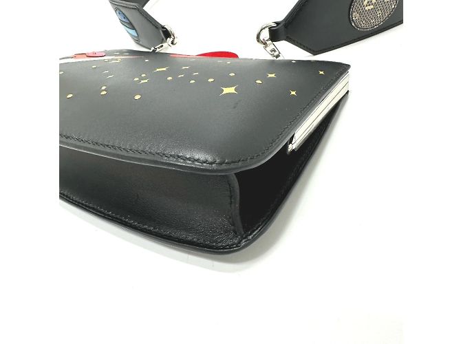 Hermès Borsa a Spalla Amaris Rocket/Space HERMES Nero - vista 4