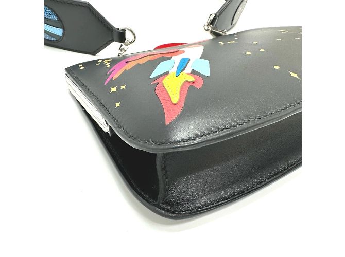 Hermès Borsa a Spalla Amaris Rocket/Space HERMES Nero - vista 5